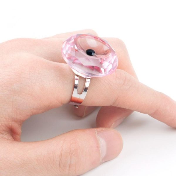 Diamond Glue Rings - Pink